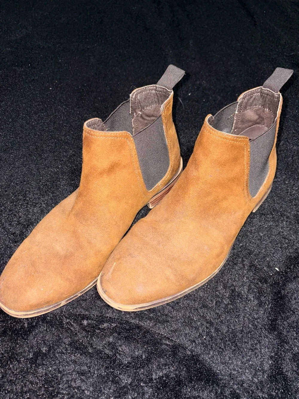 H&M - Men's Chelsea Boots in Brown Suede